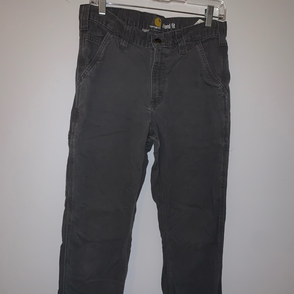Carhartt relaxed fit gray pants 30x30